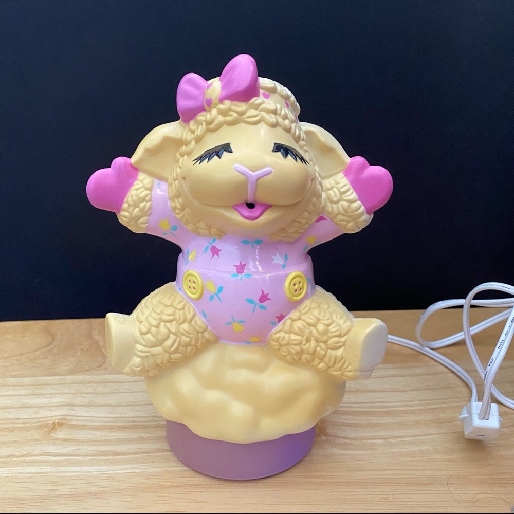 Lamb Chop Bedside Lamp Vintage Shari Lewis Light 1993